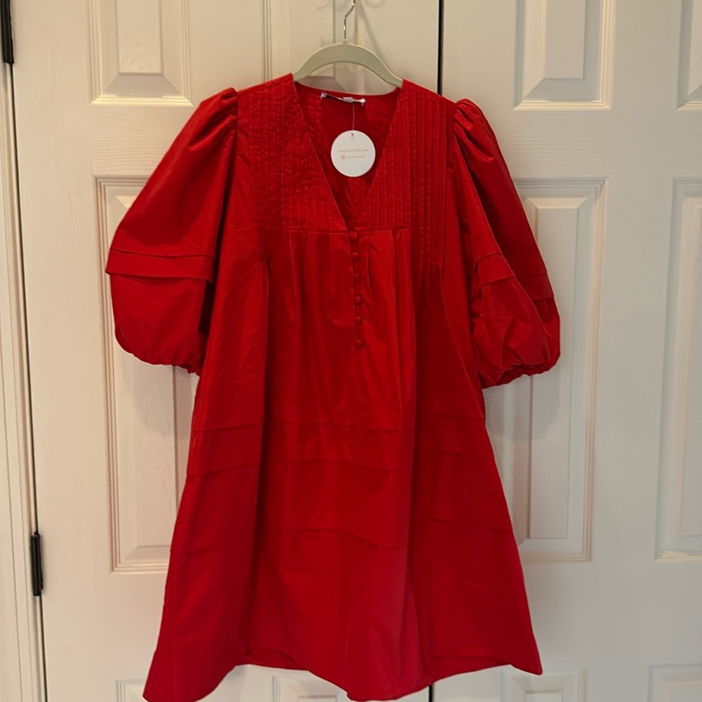 Hunter Bell Jenkins dress in Scarlet.   NWT.   Size S